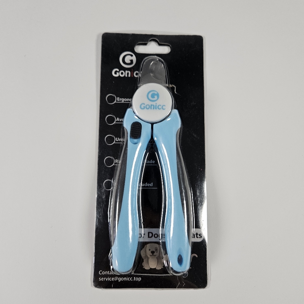 Gonicc Pet Nail Clipper and Trimmer Stainless Steel Built In File